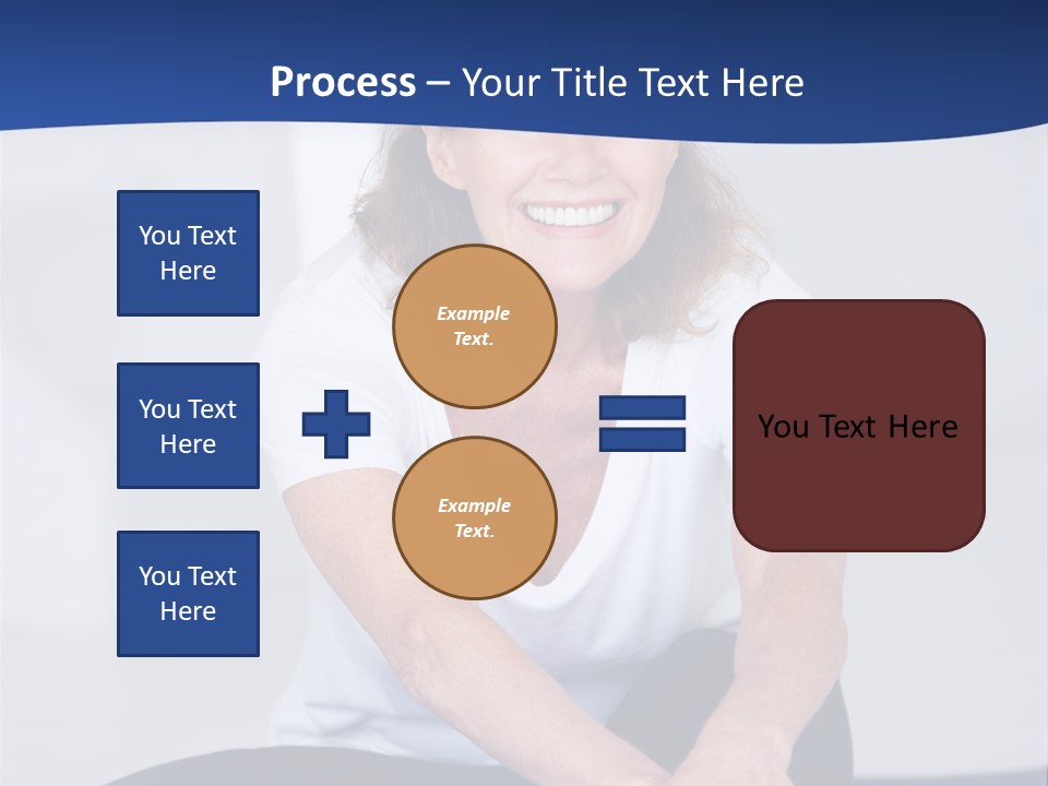 Stretch In Shape At Camera PowerPoint Template