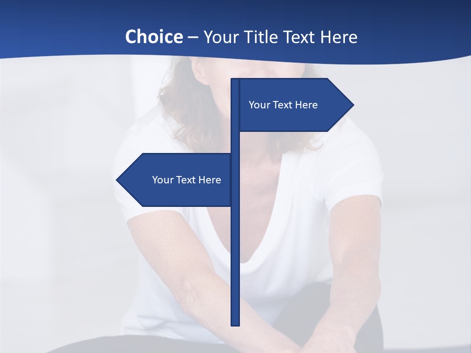 Stretch In Shape At Camera PowerPoint Template