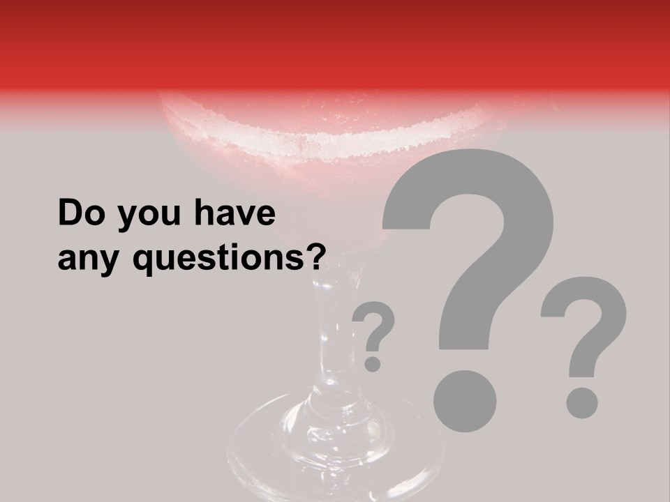 Sweet Green Tequila PowerPoint Template