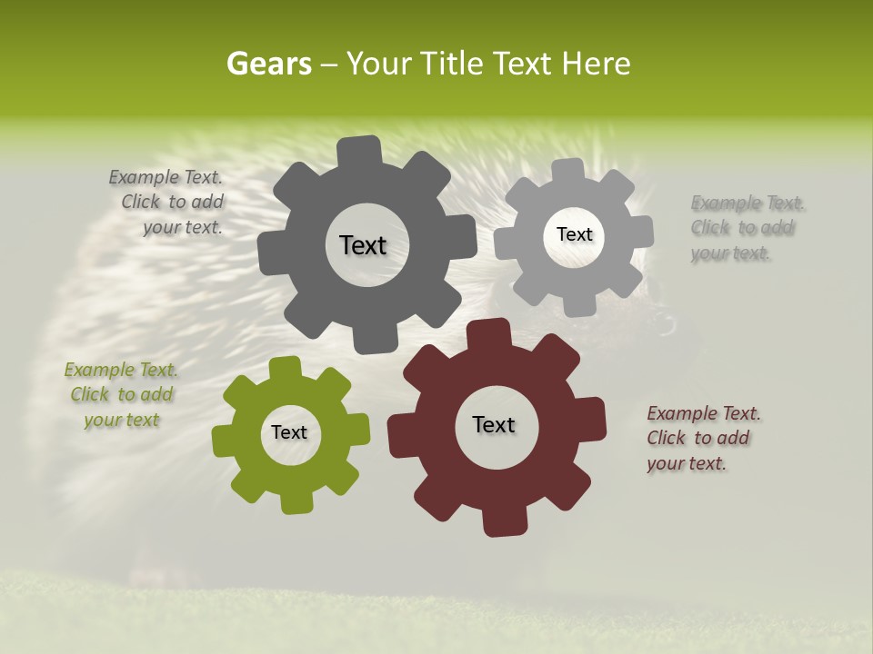 Spine Defense Young PowerPoint Template