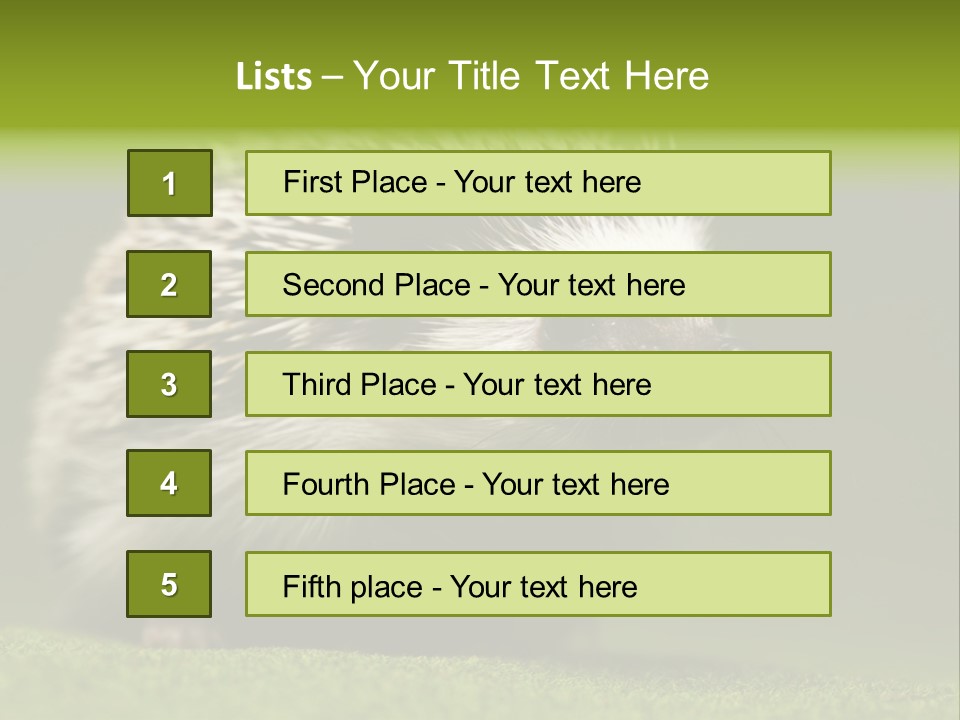 Spine Defense Young PowerPoint Template
