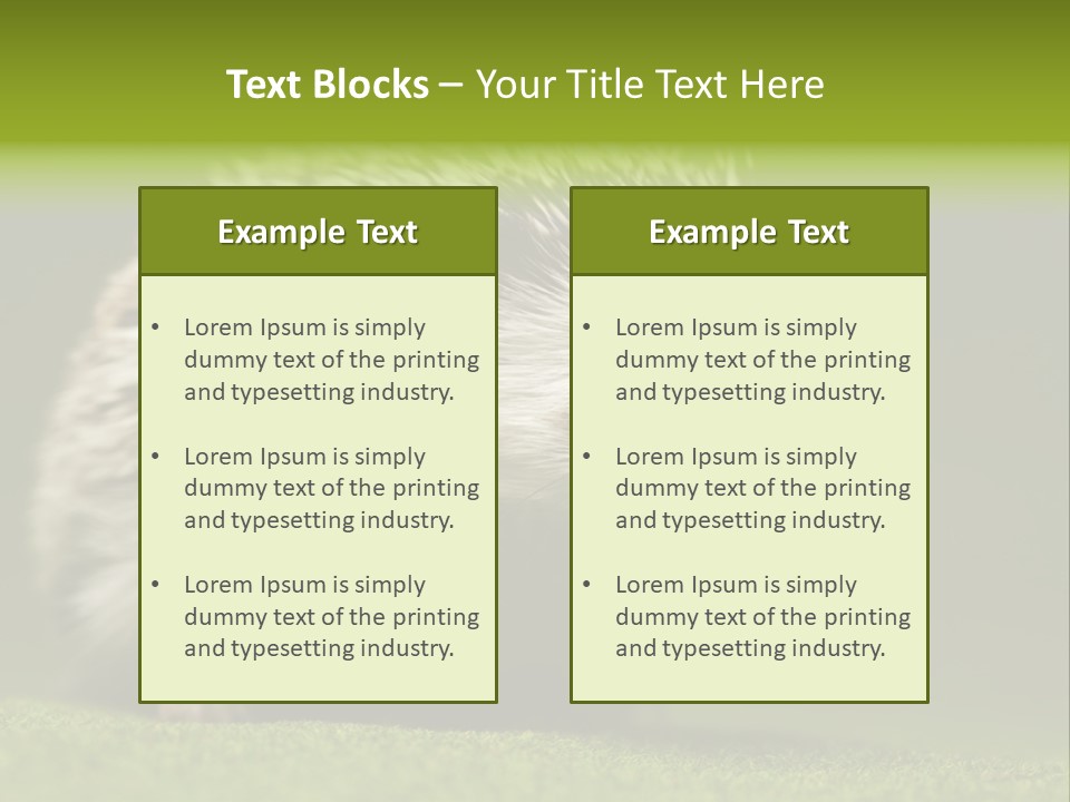 Spine Defense Young PowerPoint Template