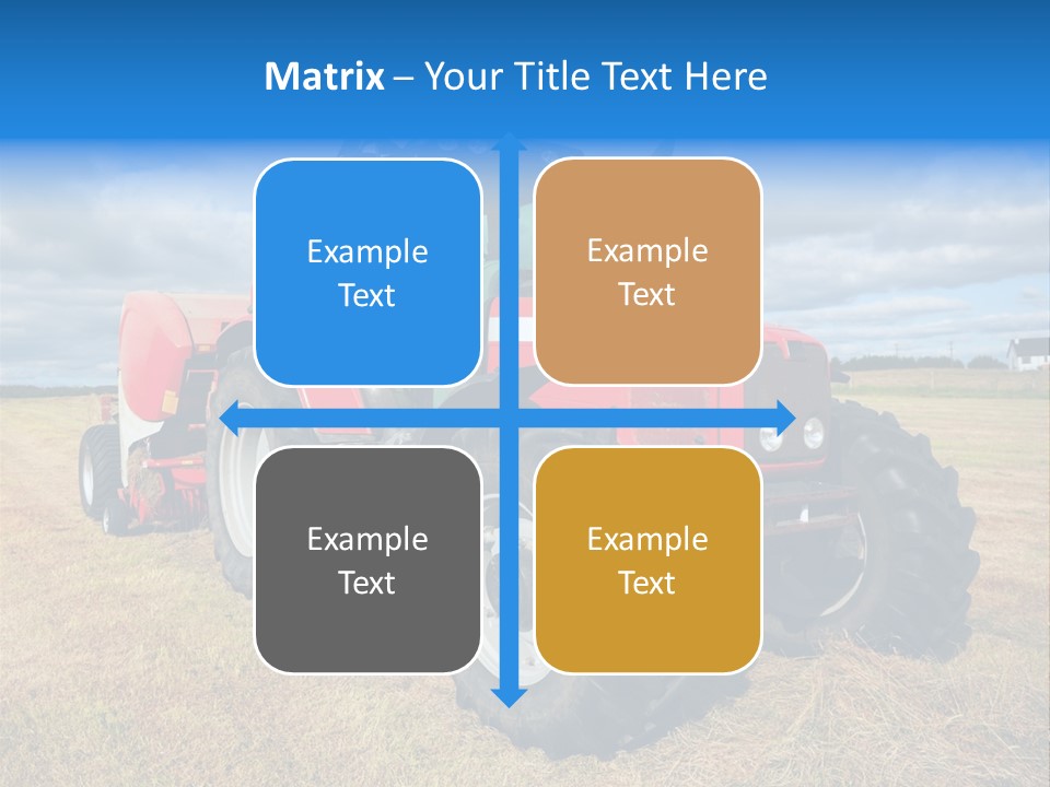 Country Grass Harvest PowerPoint Template