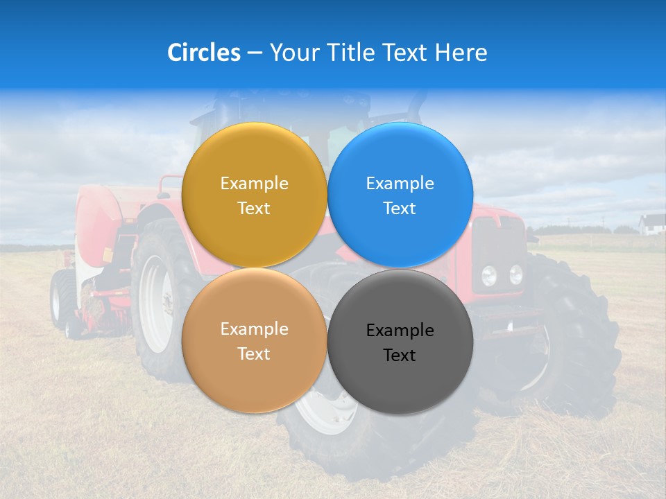 Country Grass Harvest PowerPoint Template