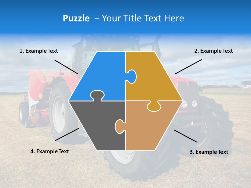 Country Grass Harvest PowerPoint Template