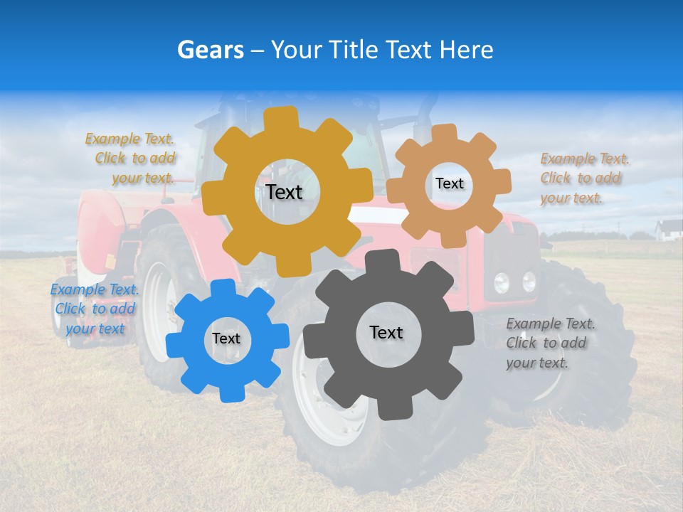 Country Grass Harvest PowerPoint Template