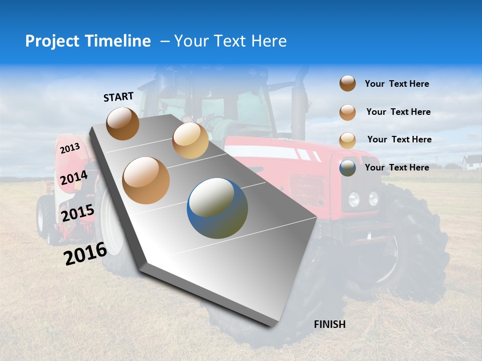 Country Grass Harvest PowerPoint Template