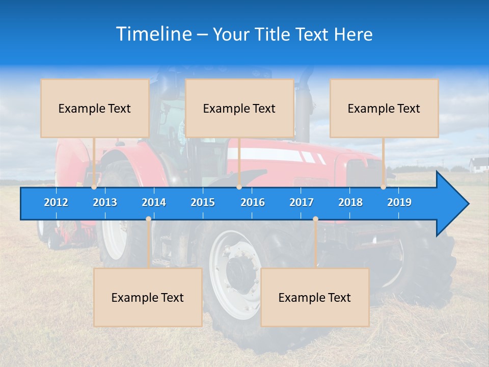 Country Grass Harvest PowerPoint Template