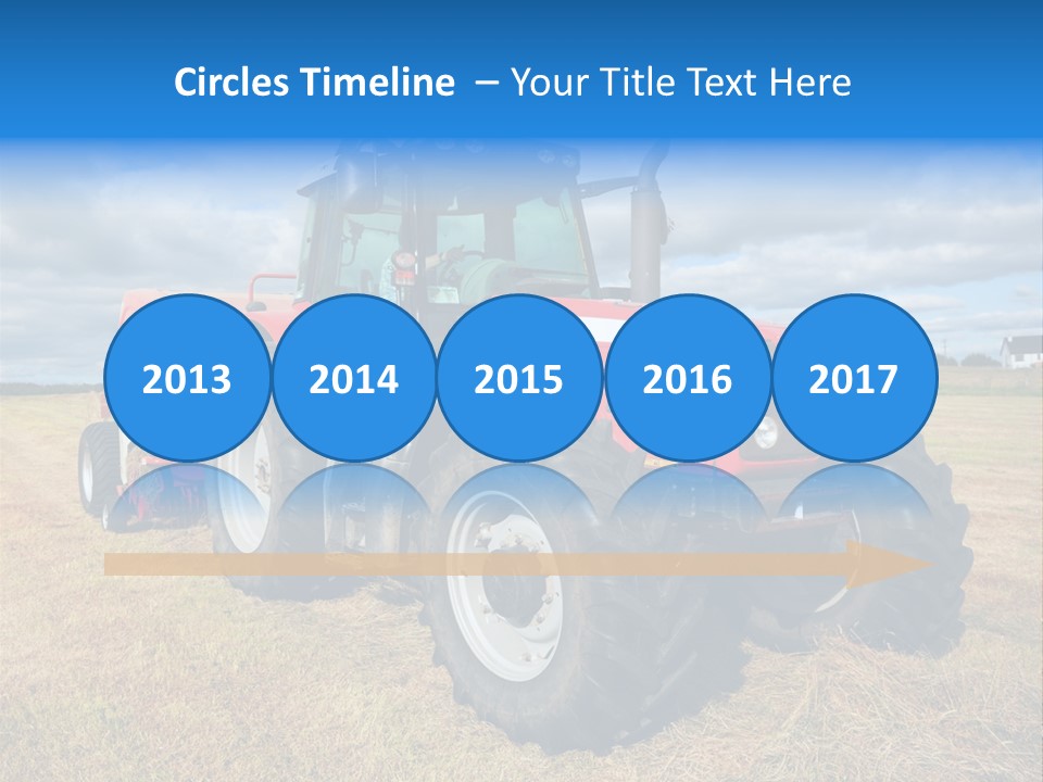 Country Grass Harvest PowerPoint Template
