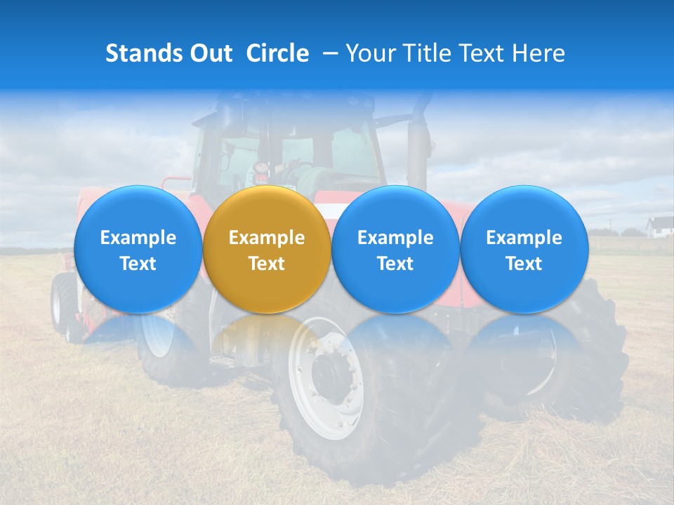 Country Grass Harvest PowerPoint Template