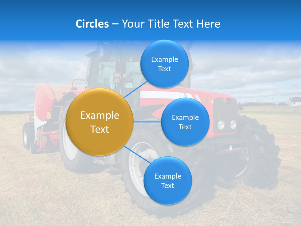 Country Grass Harvest PowerPoint Template