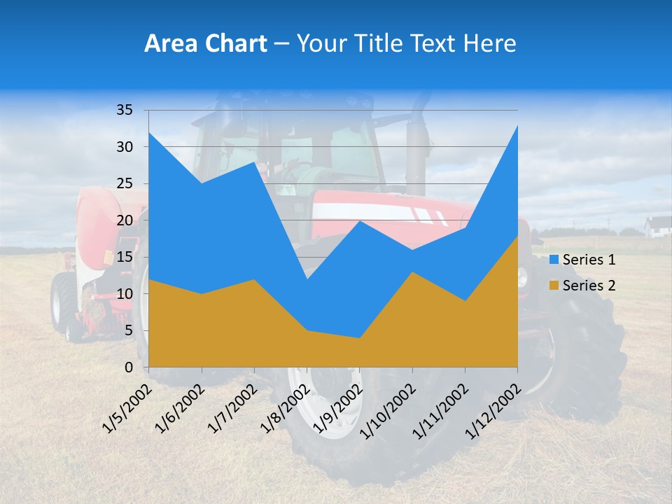 Country Grass Harvest PowerPoint Template
