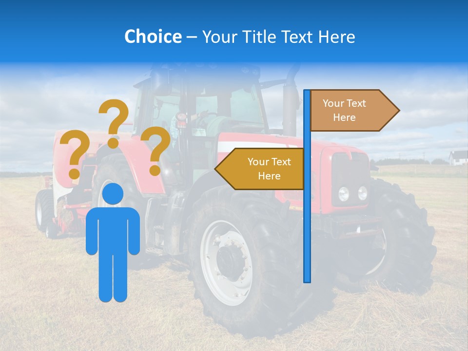 Country Grass Harvest PowerPoint Template