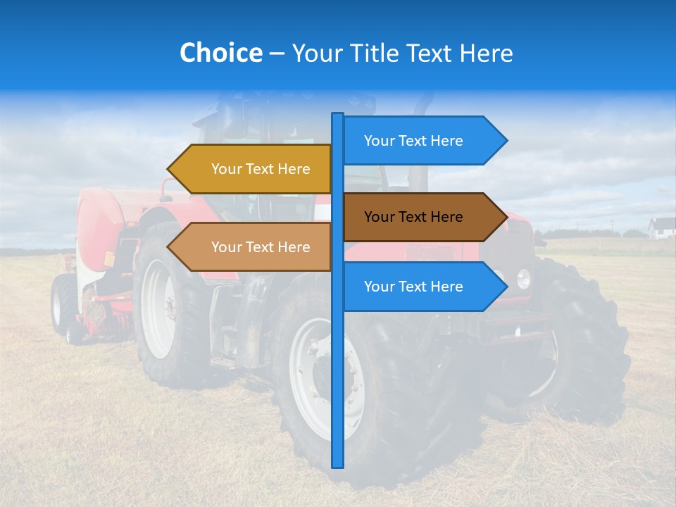 Country Grass Harvest PowerPoint Template