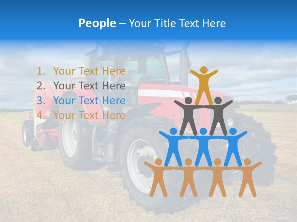 Country Grass Harvest PowerPoint Template