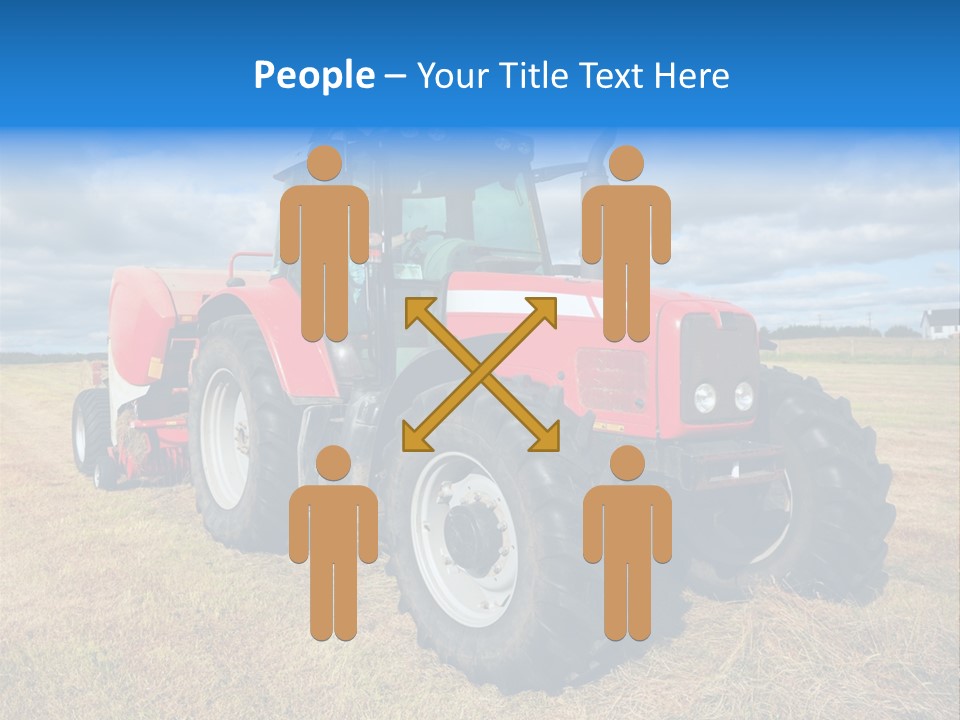 Country Grass Harvest PowerPoint Template