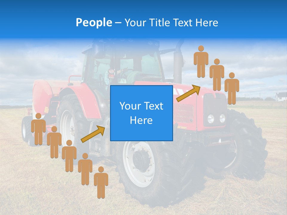 Country Grass Harvest PowerPoint Template