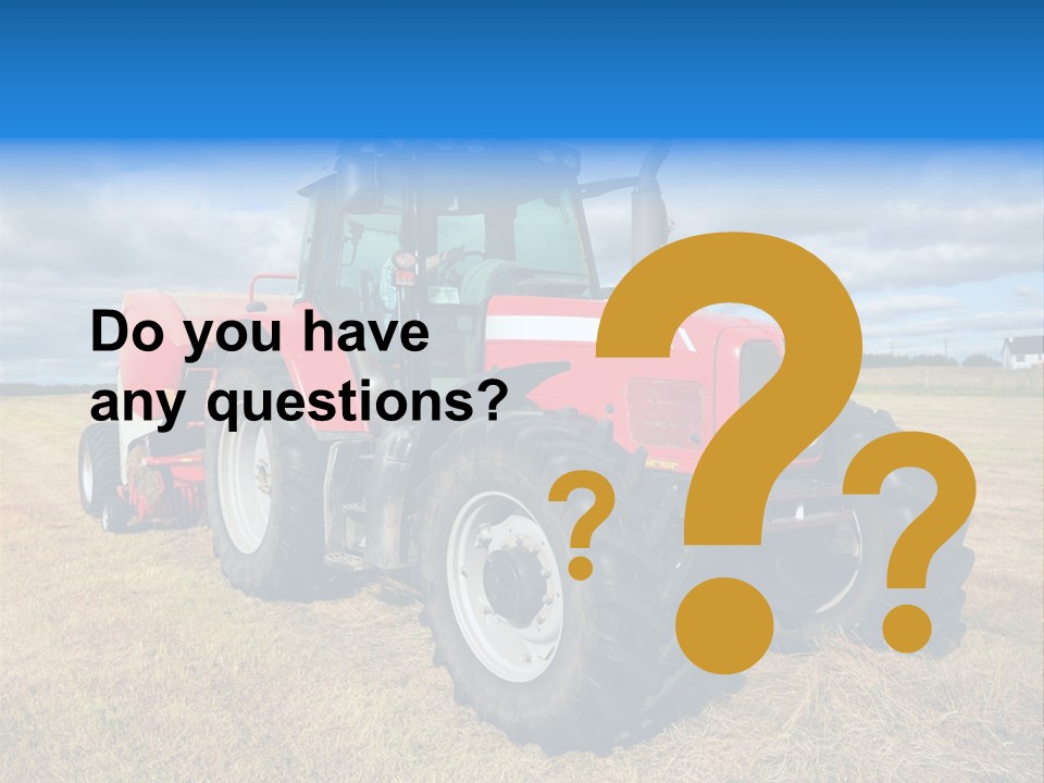 Country Grass Harvest PowerPoint Template