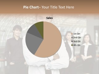 Executive Man Coworkers PowerPoint Template