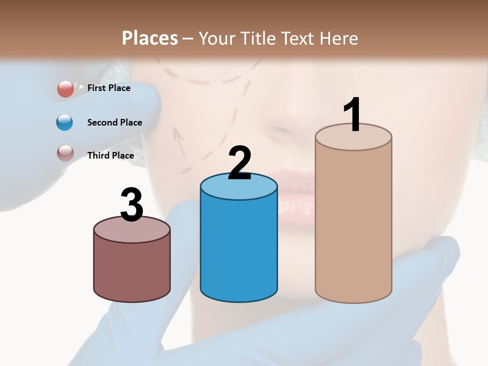 Isolated Body Cute PowerPoint Template