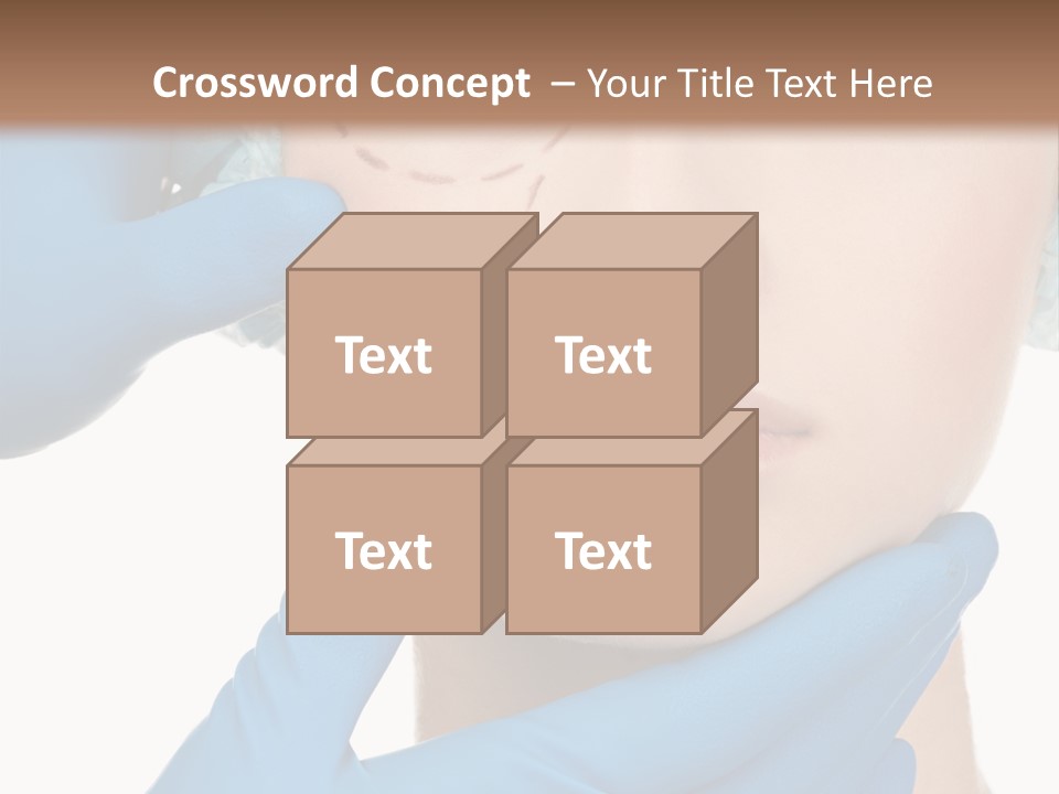 Isolated Body Cute PowerPoint Template