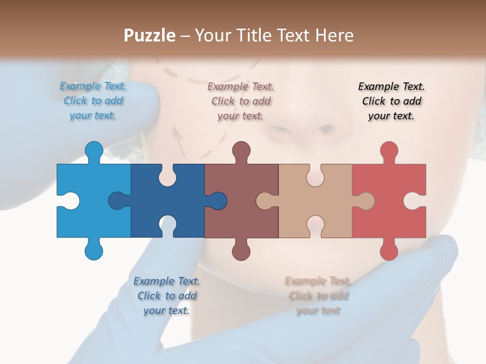 Isolated Body Cute PowerPoint Template