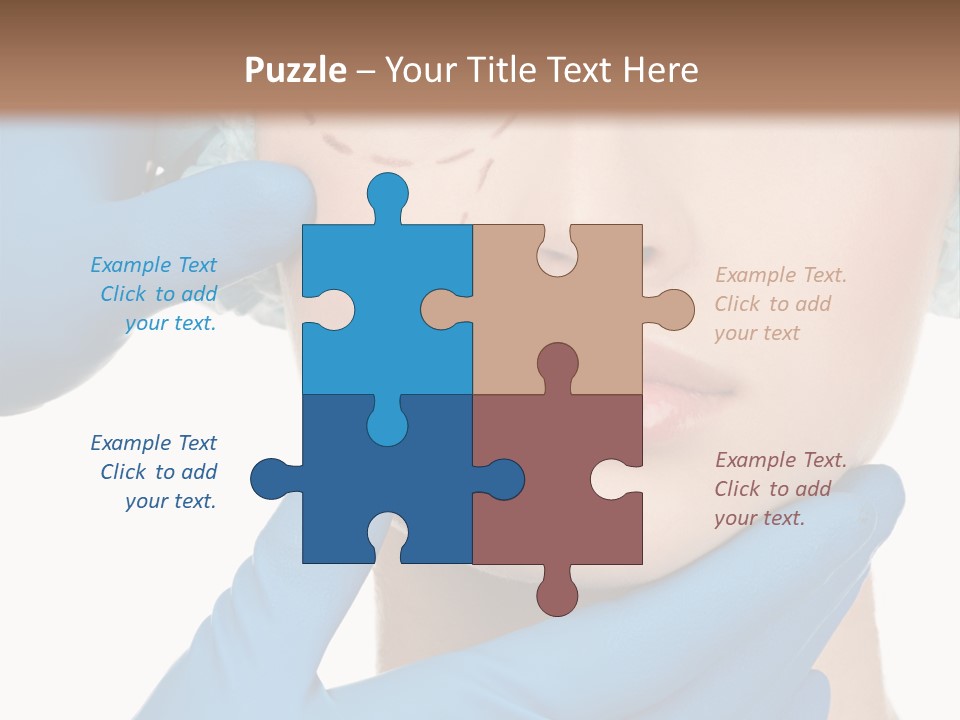 Isolated Body Cute PowerPoint Template