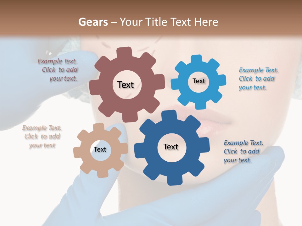 Isolated Body Cute PowerPoint Template