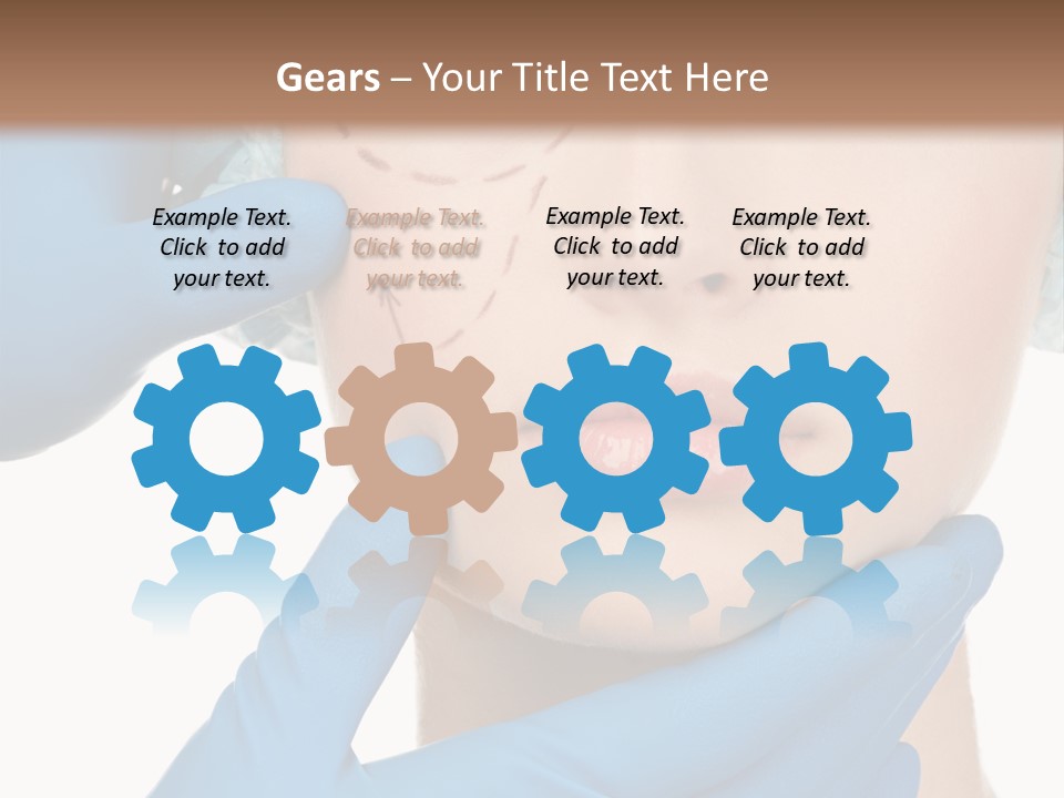 Isolated Body Cute PowerPoint Template