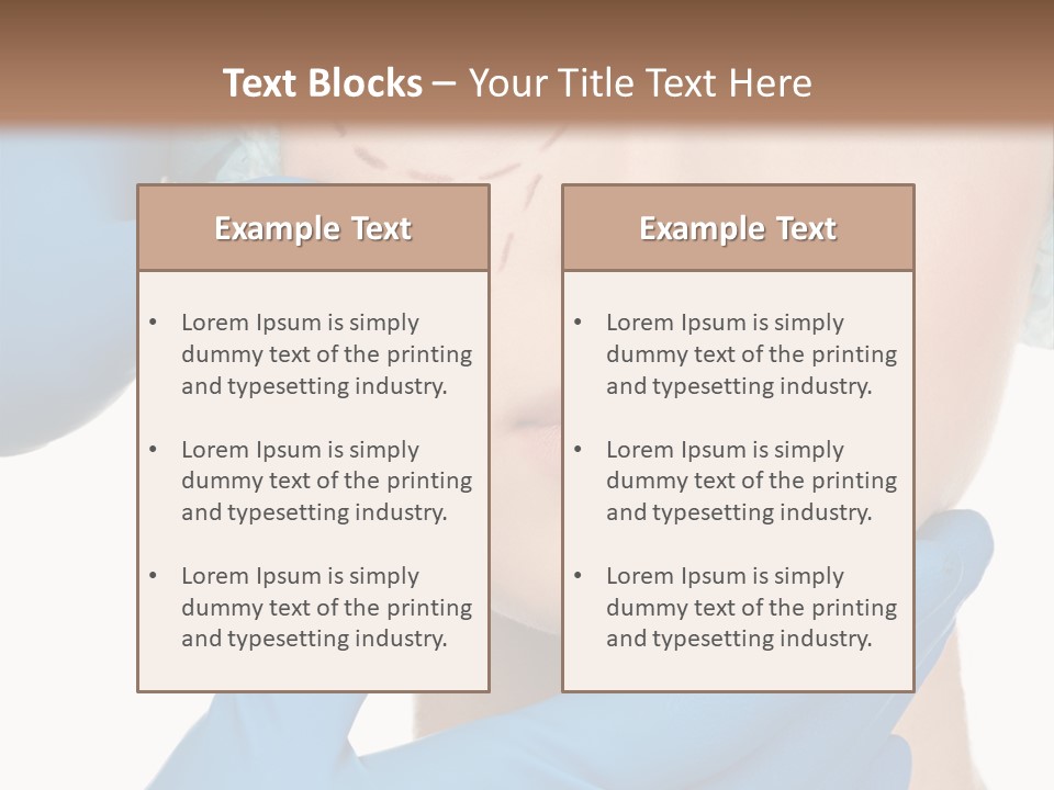Isolated Body Cute PowerPoint Template