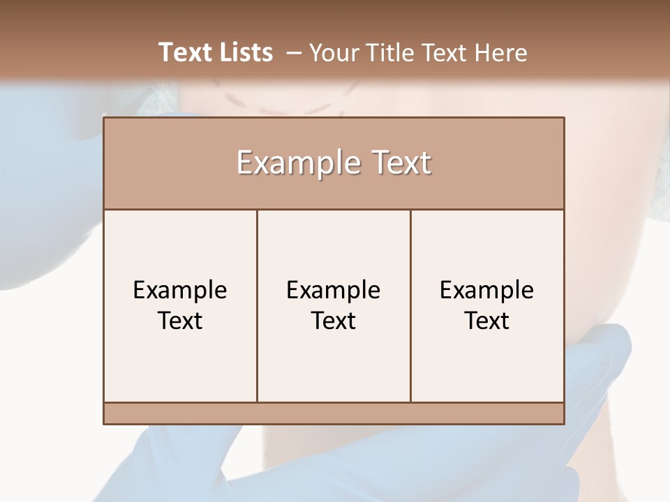 Isolated Body Cute PowerPoint Template