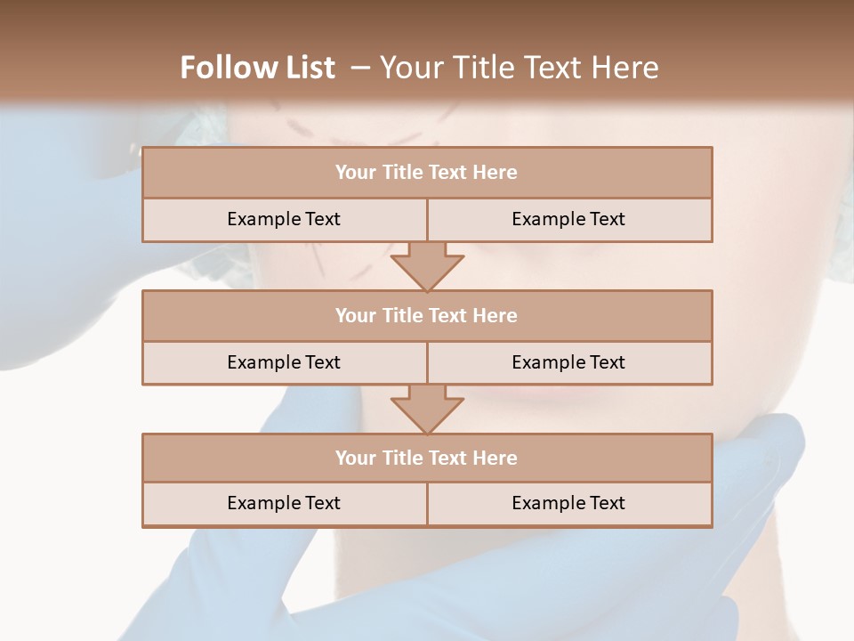 Isolated Body Cute PowerPoint Template
