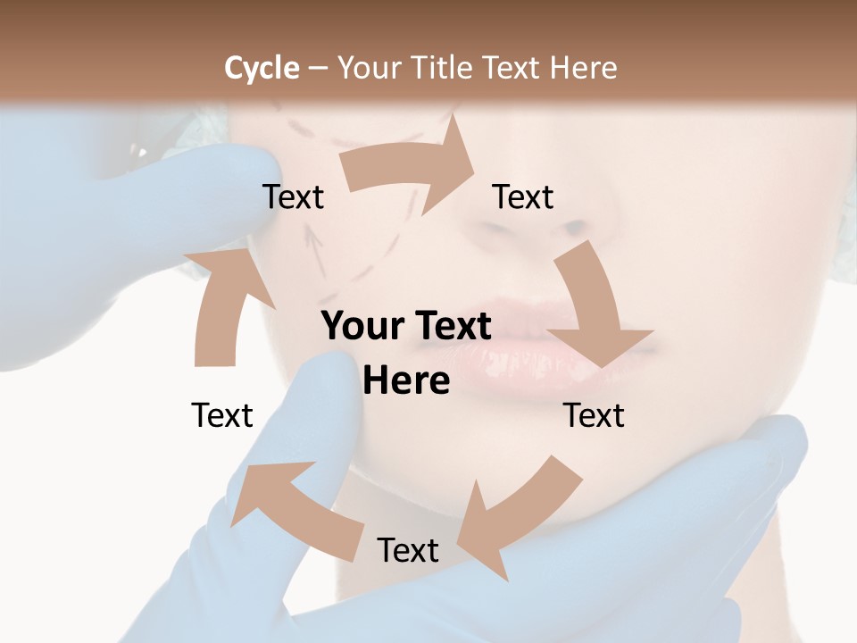 Isolated Body Cute PowerPoint Template