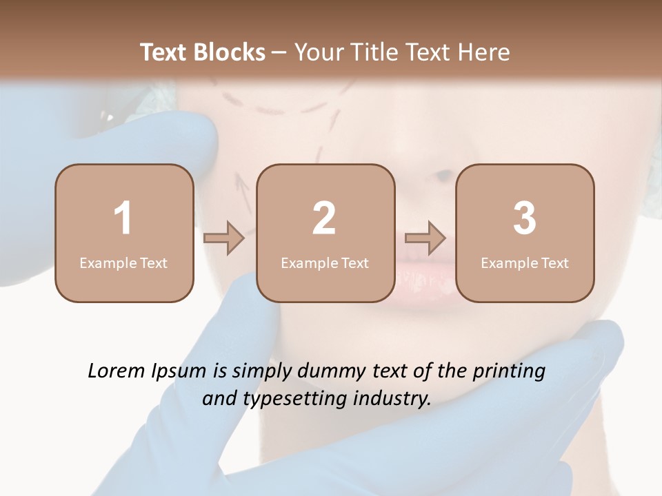 Isolated Body Cute PowerPoint Template