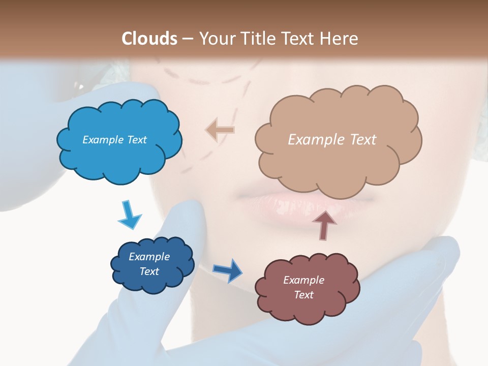 Isolated Body Cute PowerPoint Template