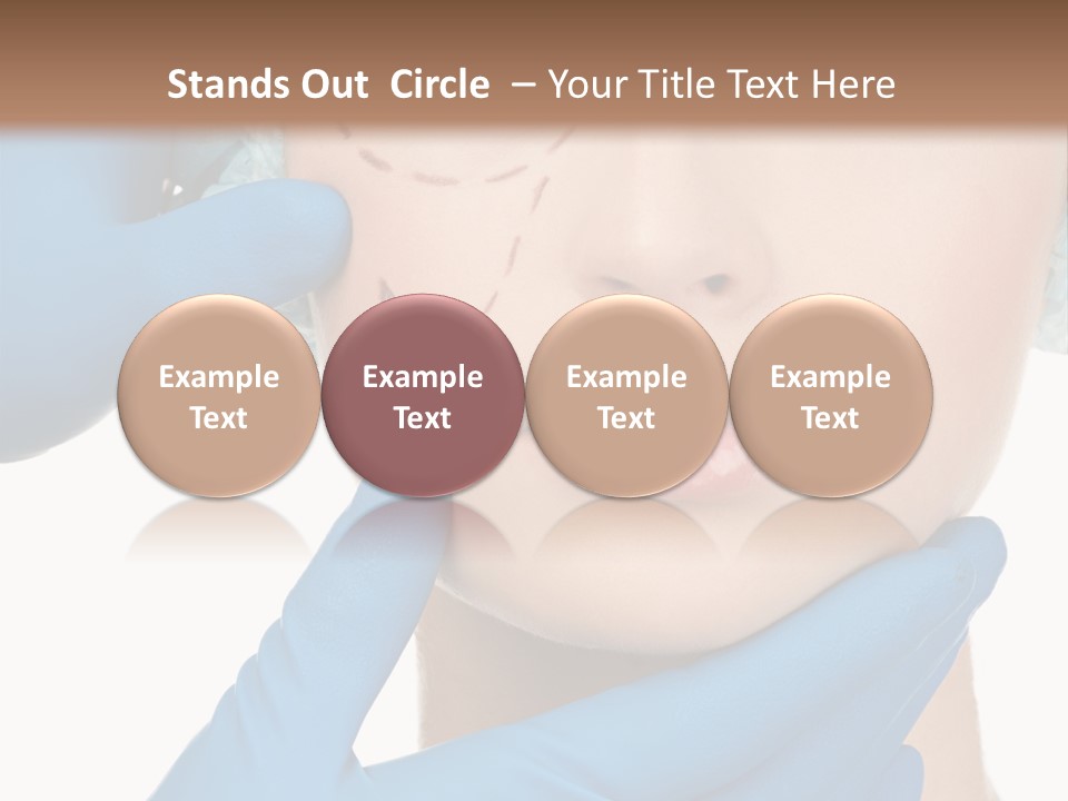 Isolated Body Cute PowerPoint Template