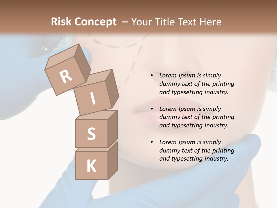 Isolated Body Cute PowerPoint Template