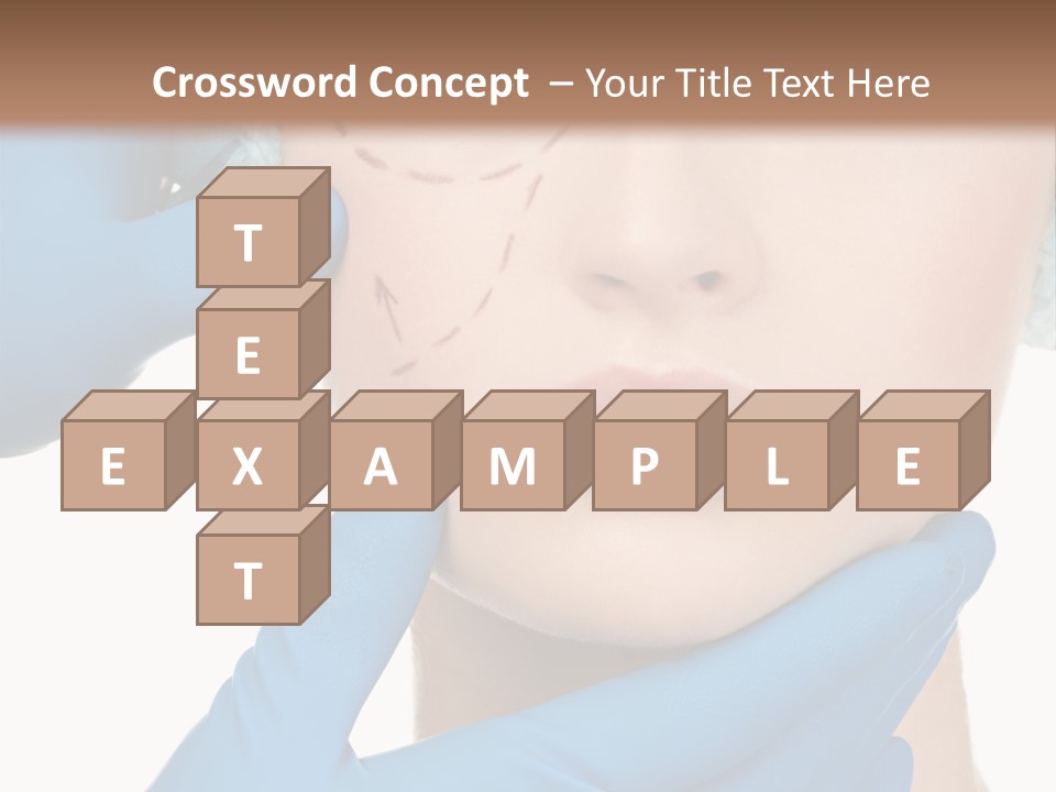 Isolated Body Cute PowerPoint Template