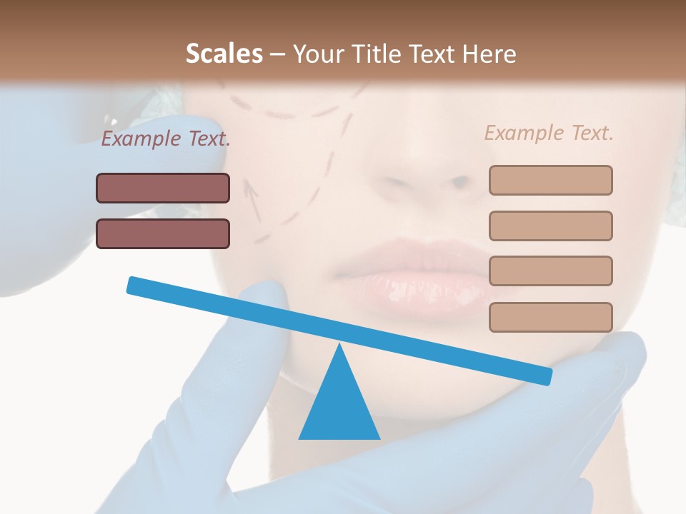Isolated Body Cute PowerPoint Template