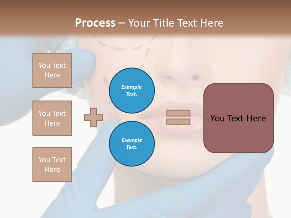 Isolated Body Cute PowerPoint Template