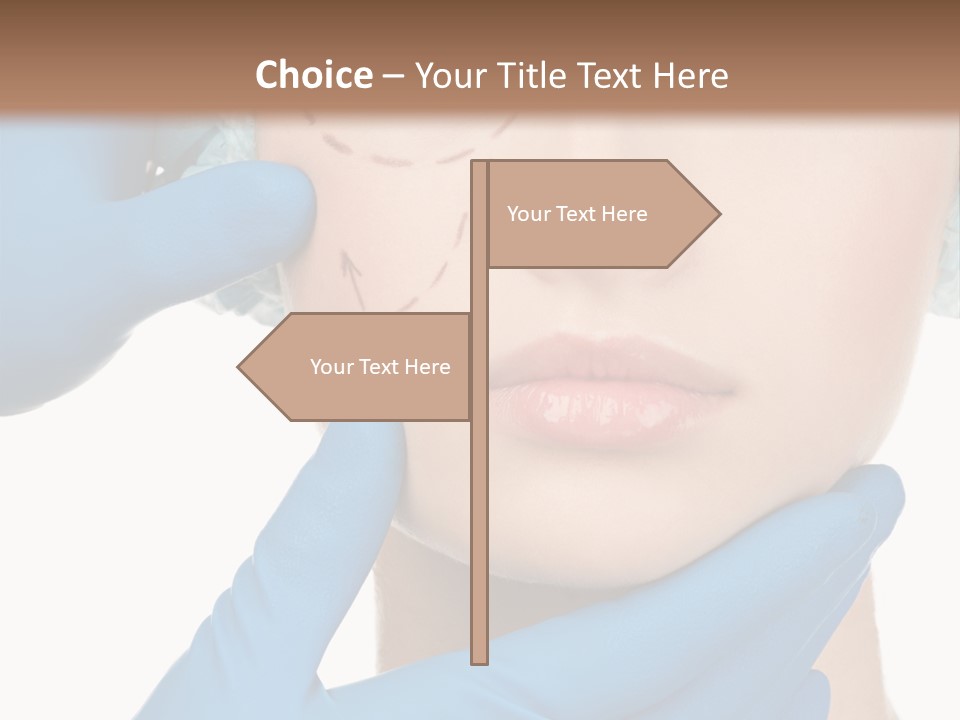 Isolated Body Cute PowerPoint Template