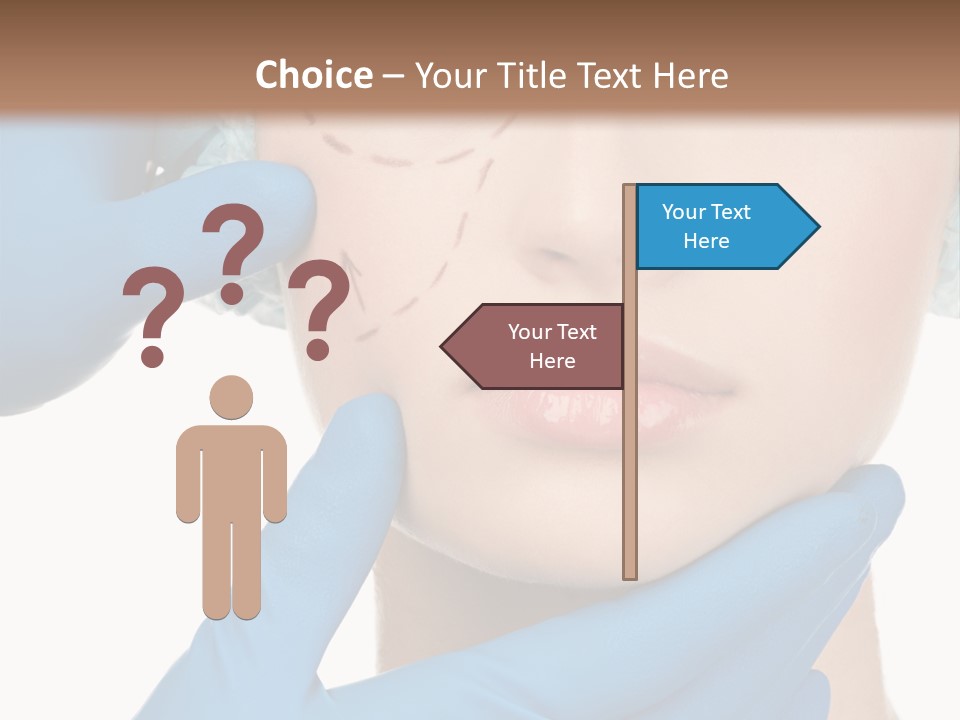 Isolated Body Cute PowerPoint Template