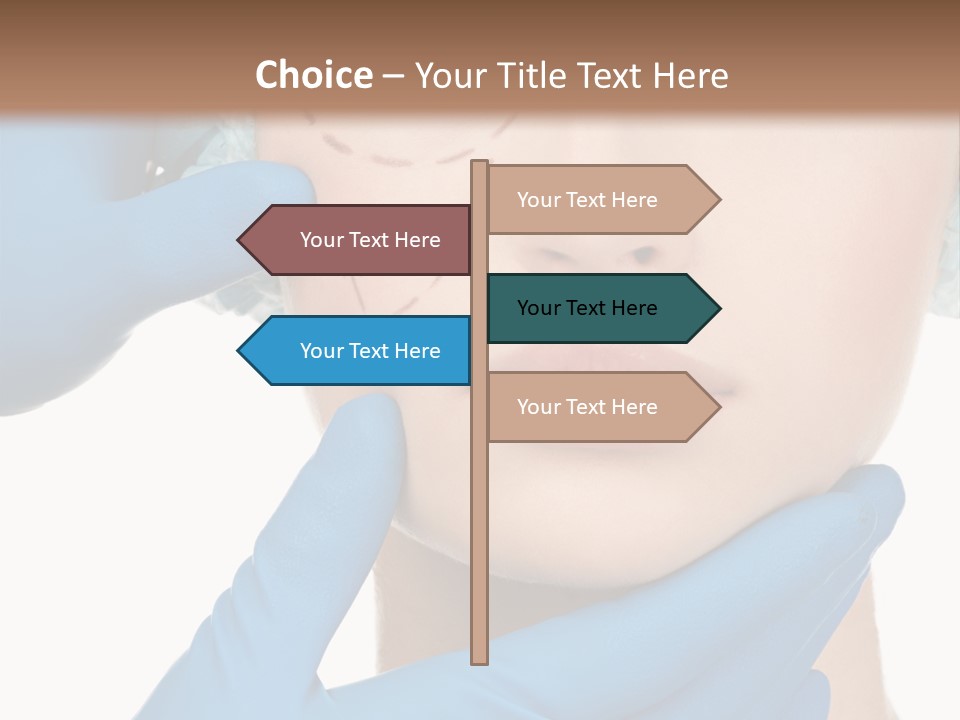 Isolated Body Cute PowerPoint Template