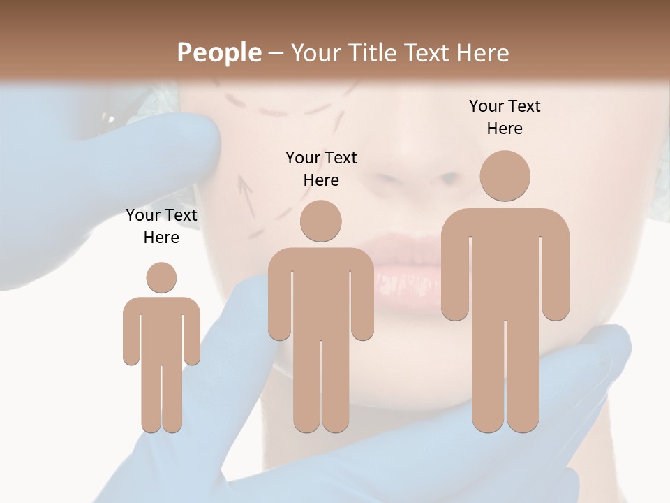 Isolated Body Cute PowerPoint Template