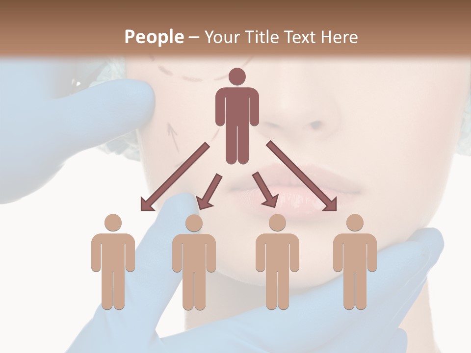 Isolated Body Cute PowerPoint Template