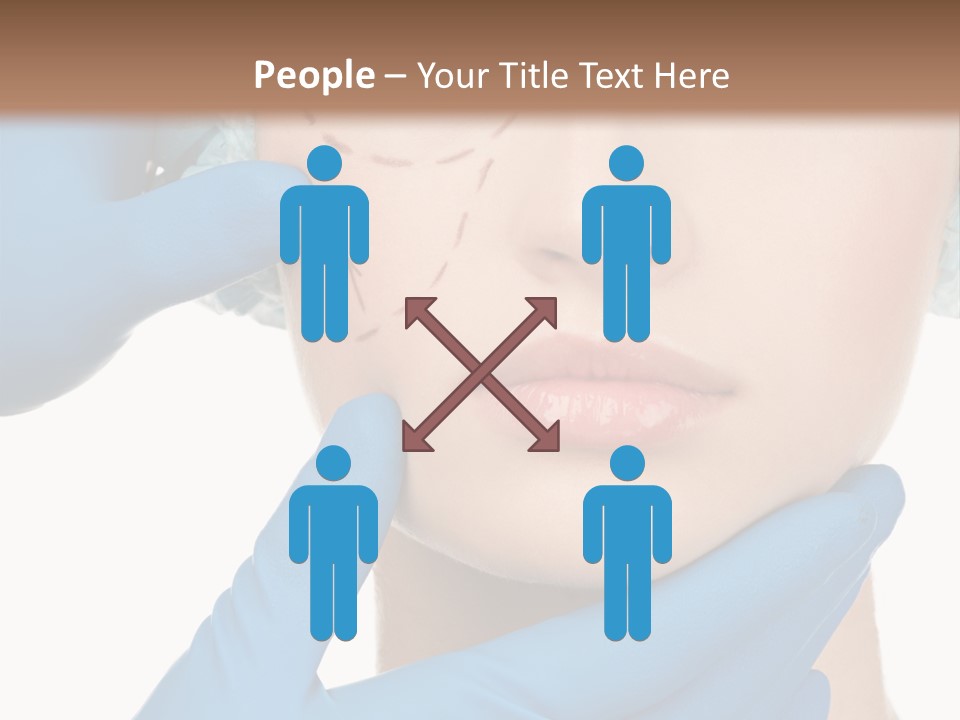 Isolated Body Cute PowerPoint Template