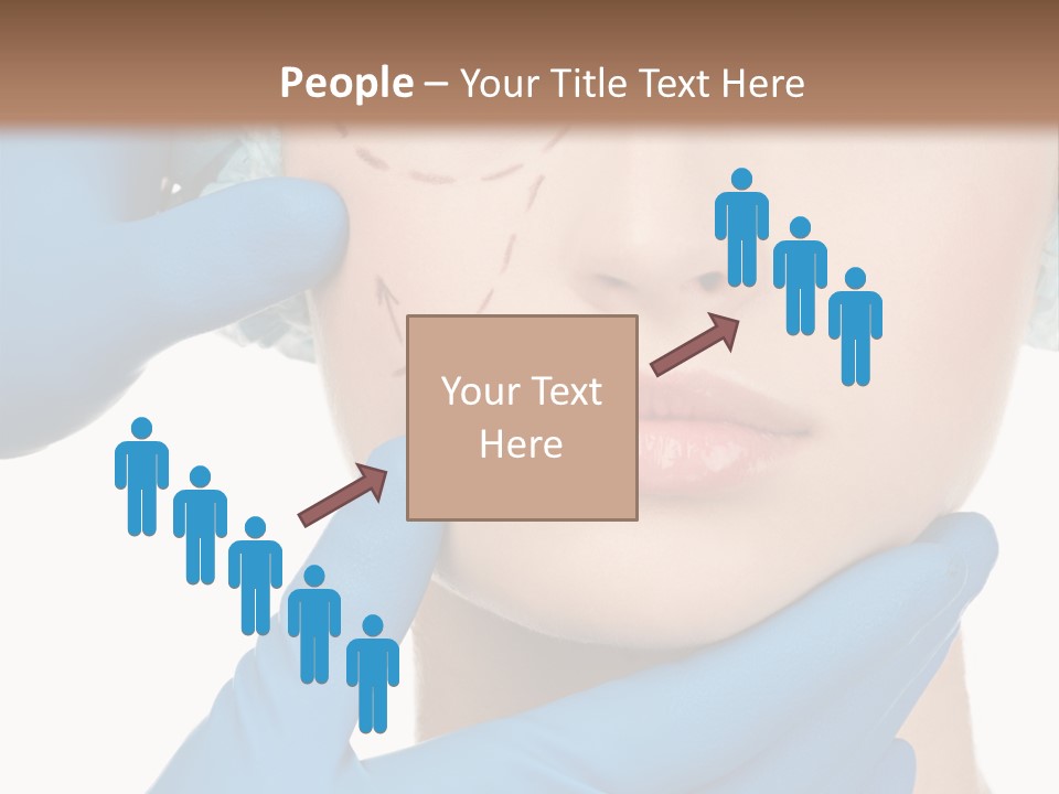 Isolated Body Cute PowerPoint Template