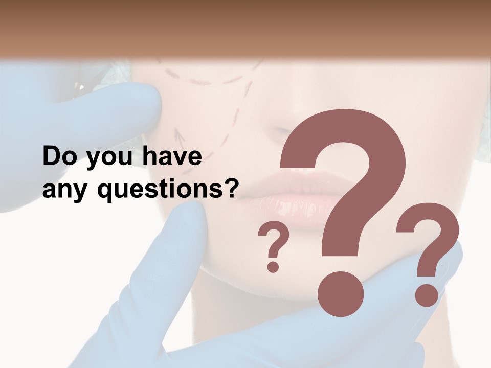 Isolated Body Cute PowerPoint Template