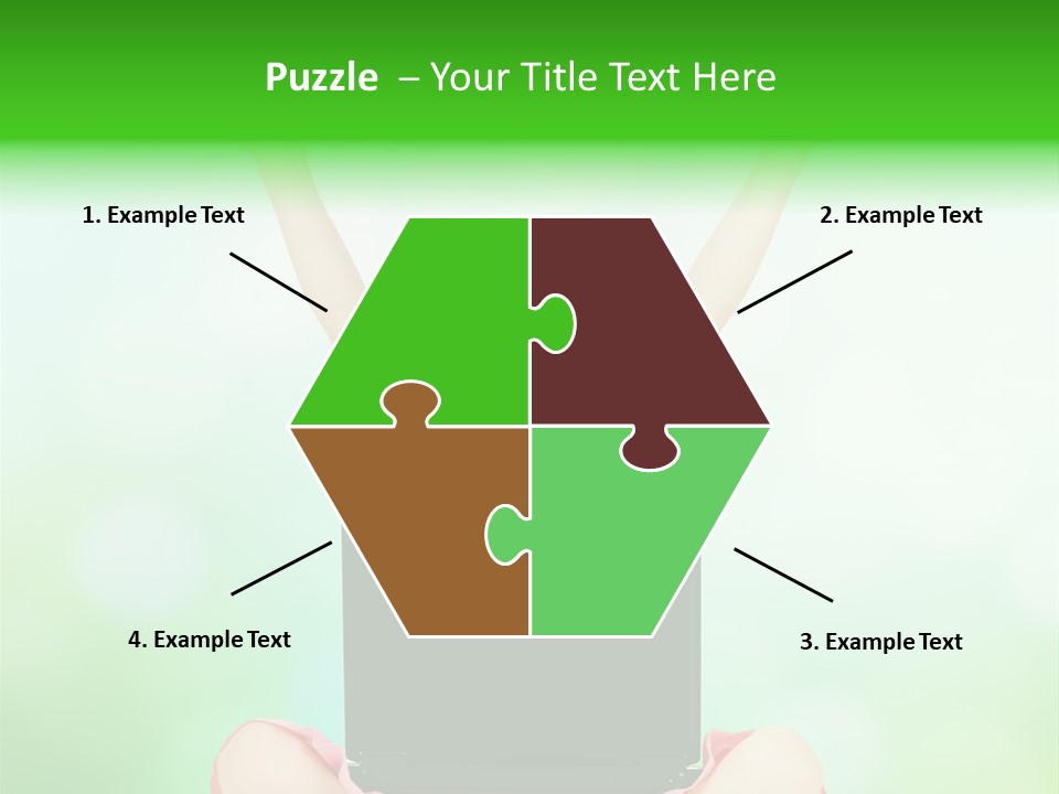 Computer Cheerful Outdoor PowerPoint Template