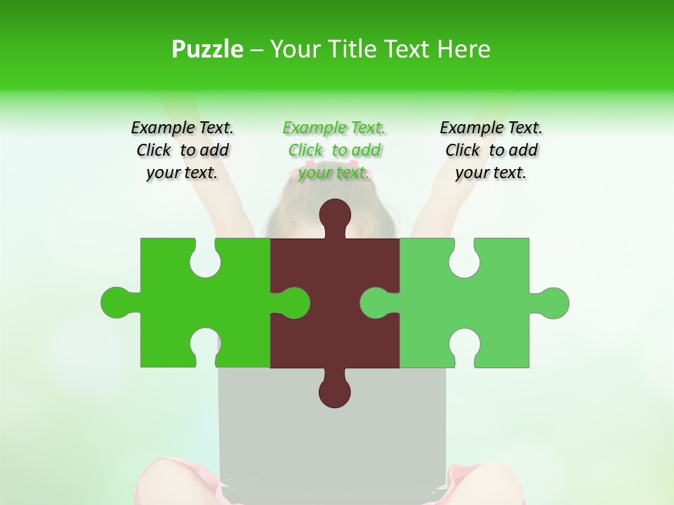 Computer Cheerful Outdoor PowerPoint Template